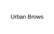 Urban Brows Logo