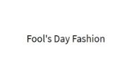 Fool's Day Fashion Logo