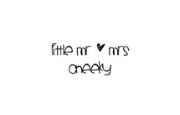 Little Mr & Mrs Cheeky Logo