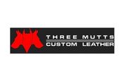 Three Mutts Custom Leather Logo