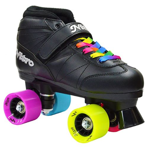 Epic Super Nitro Rainbow Quad Roller Skates