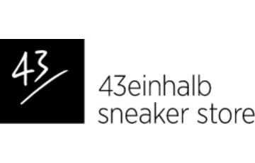 43einhalb Sneaker Store Logo