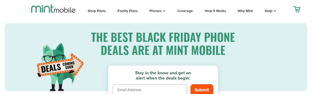 Mint Mobile Black Friday Discount