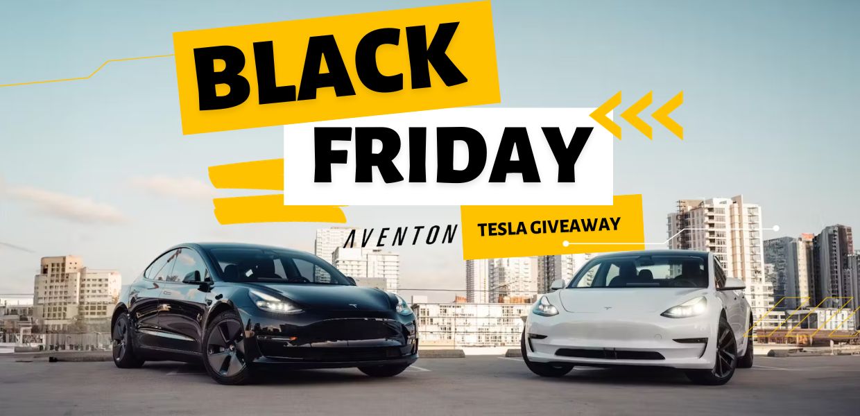 Aventon Tesla Black Friday Giveaway Feature Image